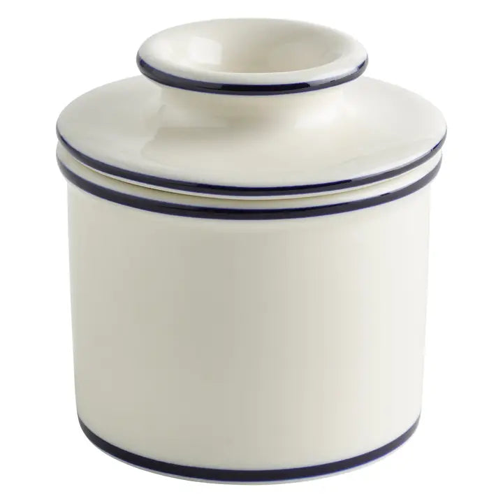 Le Bistro Blue Trim Butter Bell