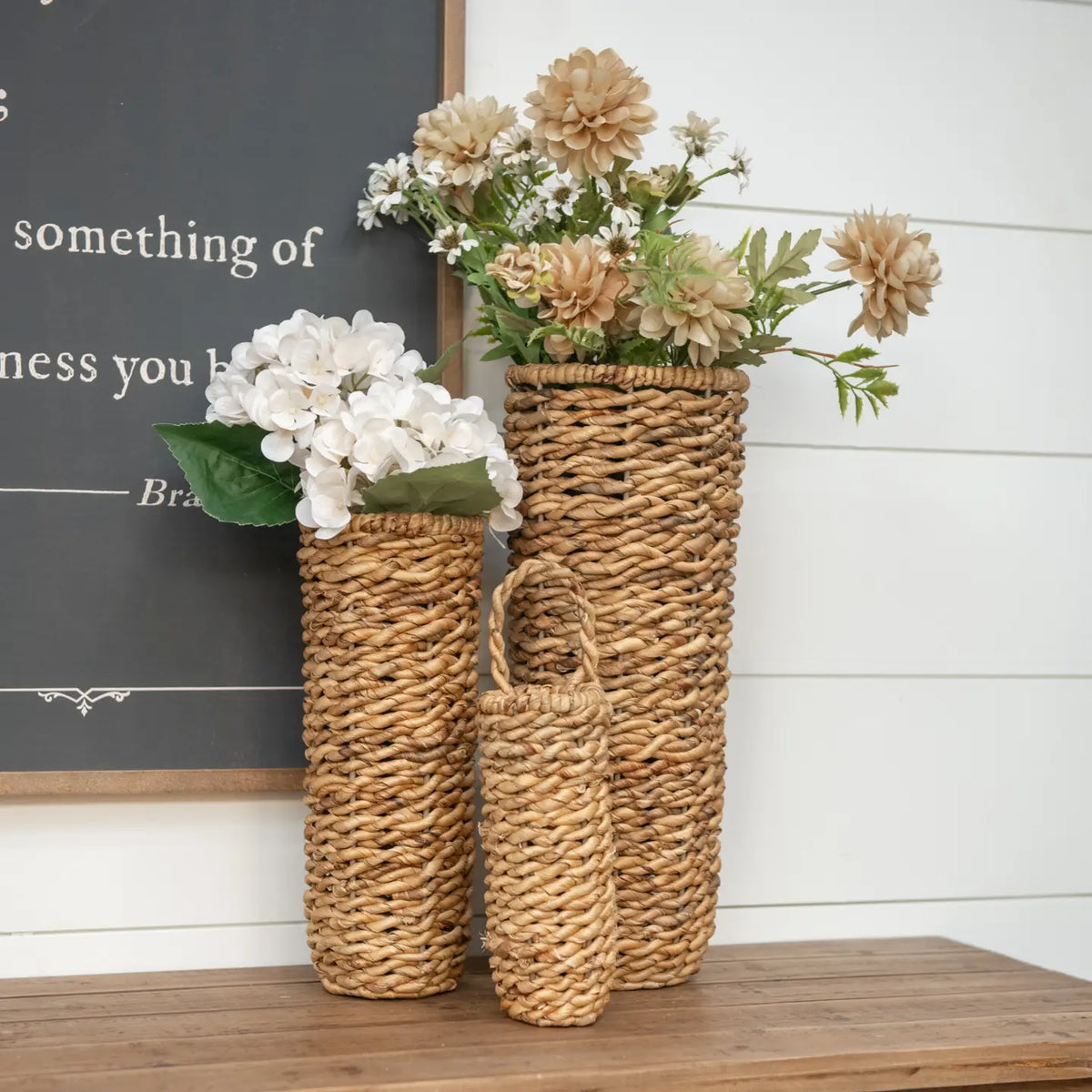 Tan Grass Wall Baskets Three sizes – Page 52 Mercantile