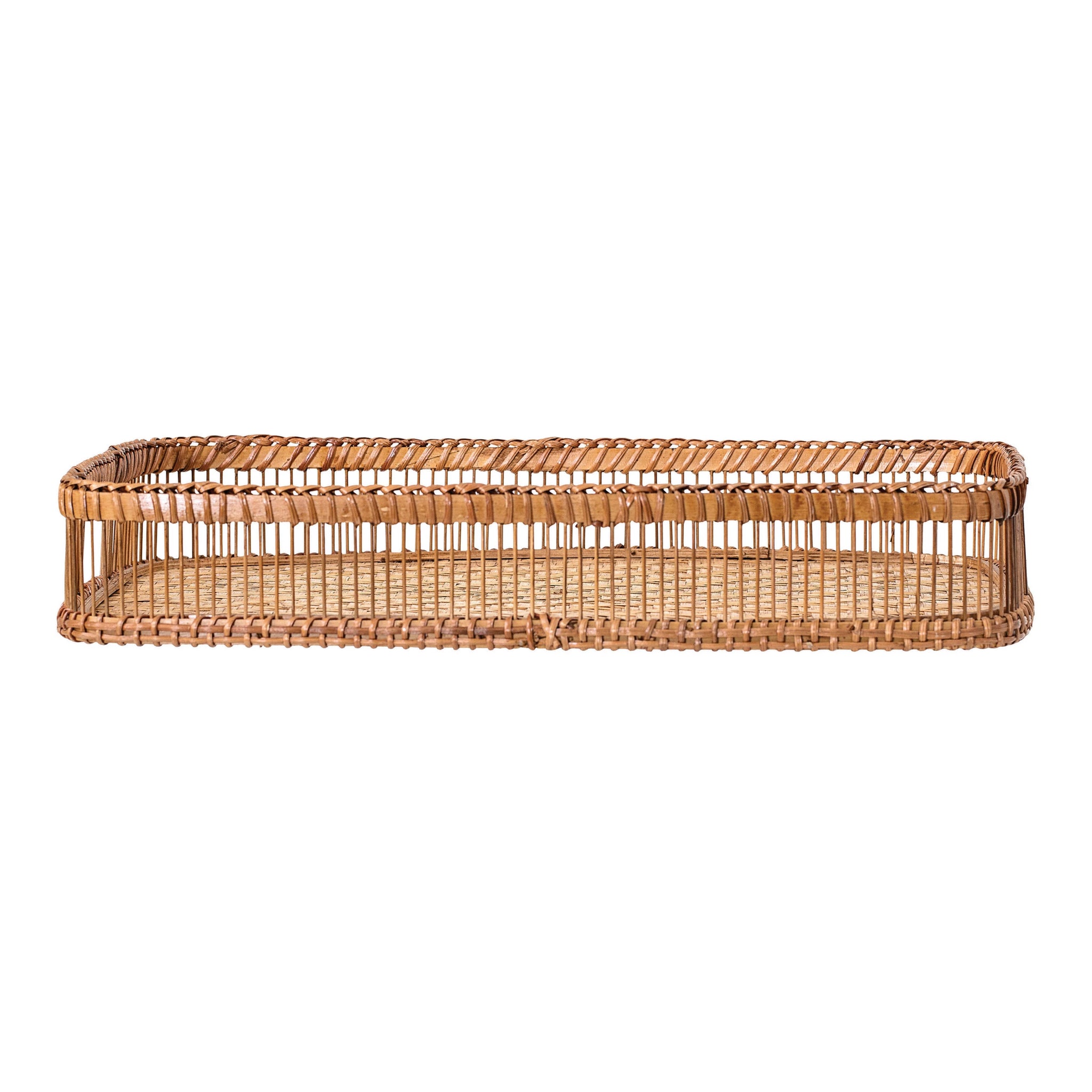 bloomingville bambus Bamboo Tray w/ Handles – Page 52 Mercantile